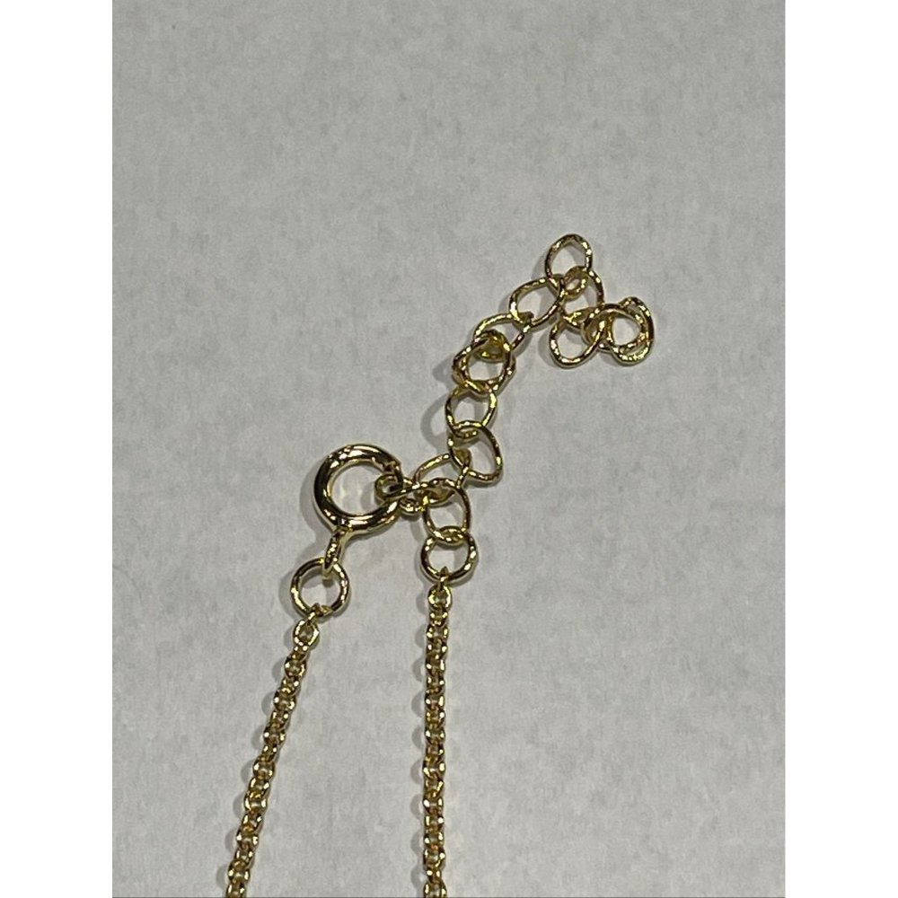 Adornia 14K Yellow Gold Vermeil 4 Star Shooting Star Necklace - Picture 4 of 6